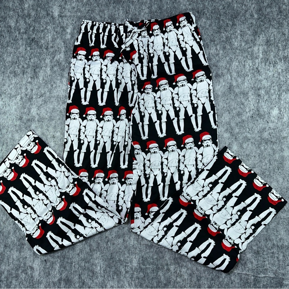 Star Wars Stormtrooper Men’s Loungewear Pajama Bottoms Size Small